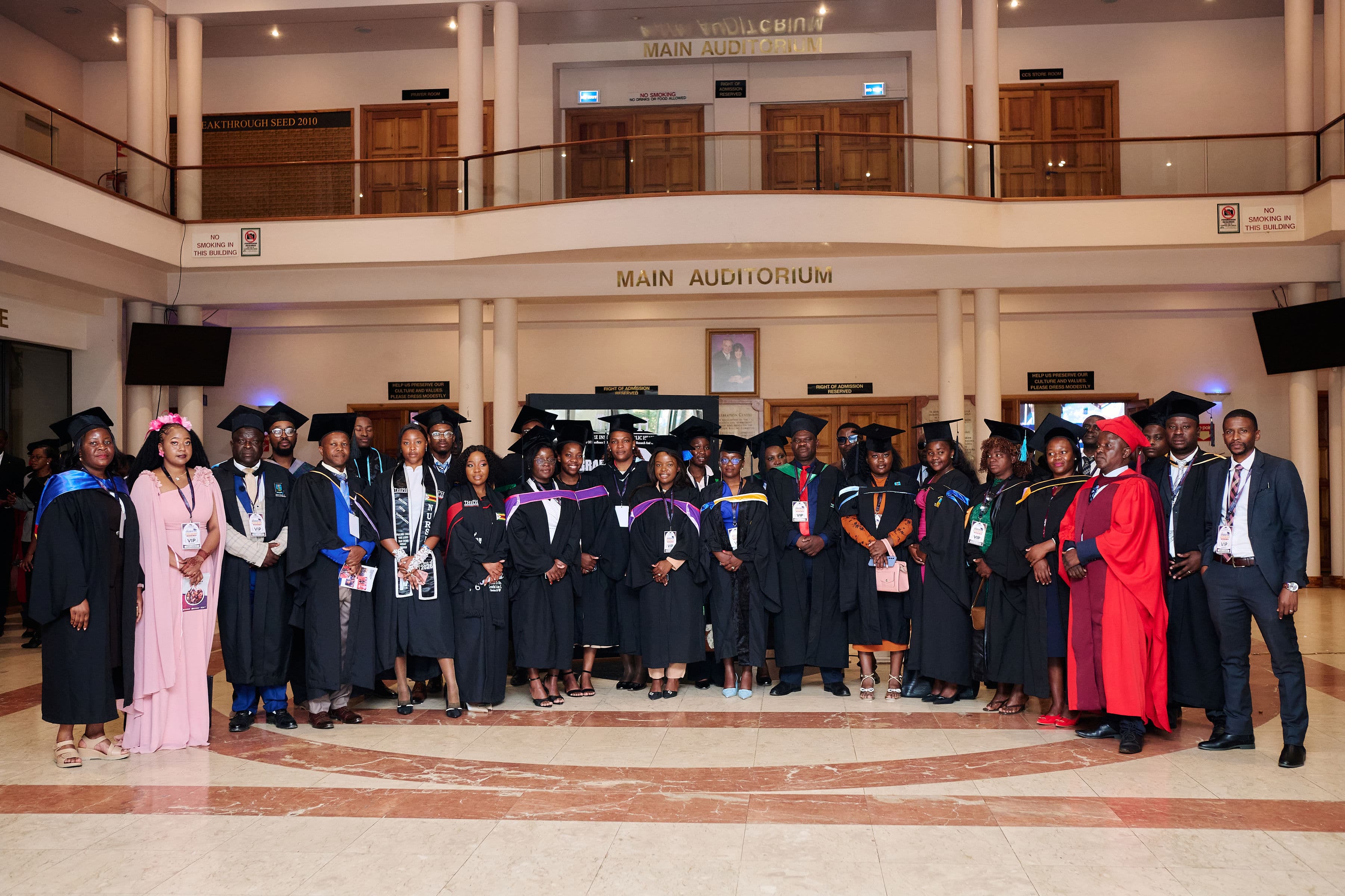 Graduation group photo